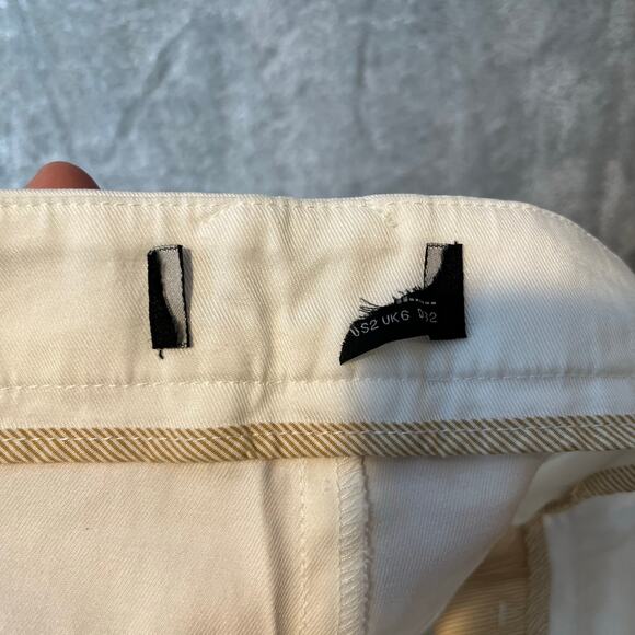 Peruvian Connection Women’s Wide Leg Perugia Trousers Size 2 White - Picture 3 of 6